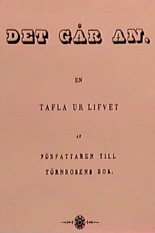 Det går an