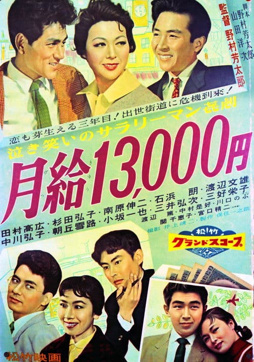 Monthly Salary: 13,000 Yen