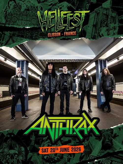 Anthrax - Hellfest 2026